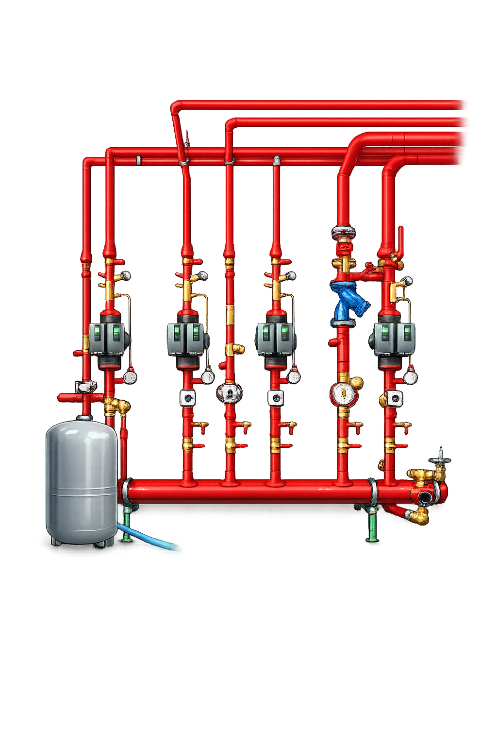 Chaufferie préfabriquée industrielle